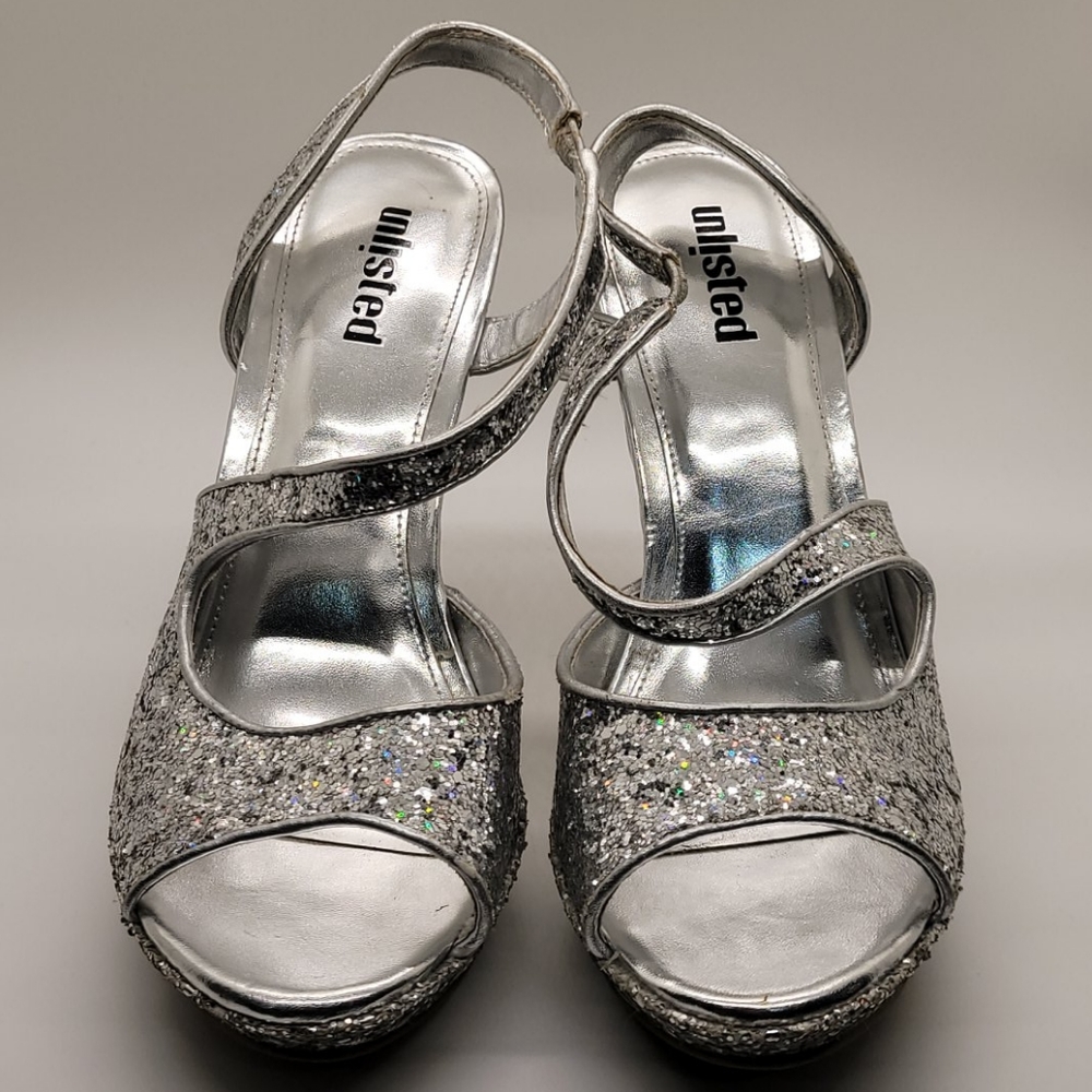 Unlisted Silver Heels Sz 9